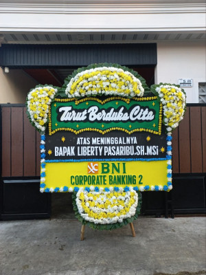 Papan Bunga Duka di Kalitidu