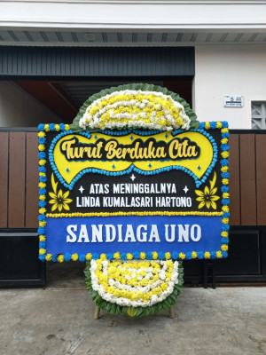 Papan Bunga Duka di Kalitidu